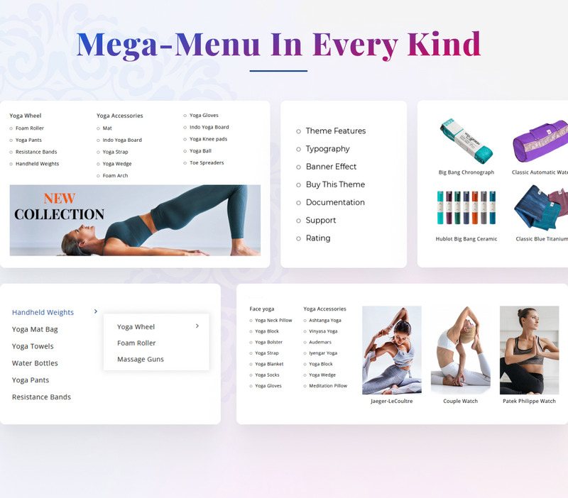 Om Yoga - Spa, Kosmetik Prestashop Premium Responsive Theme - Eigenschaften Bild 8
