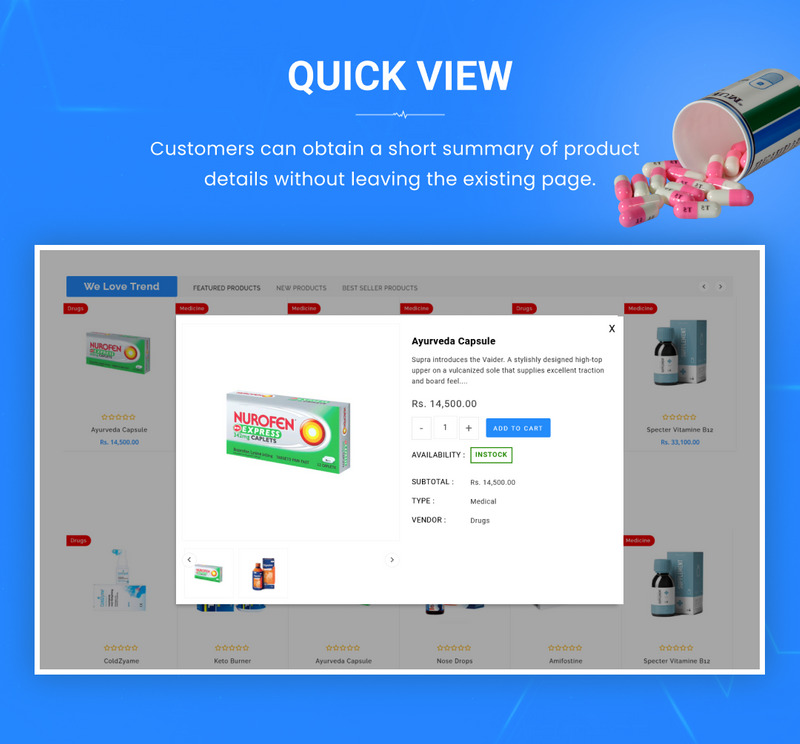 Medico Mega Medicine–Drug Pharmacy Shopify 2.0 高级响应主题