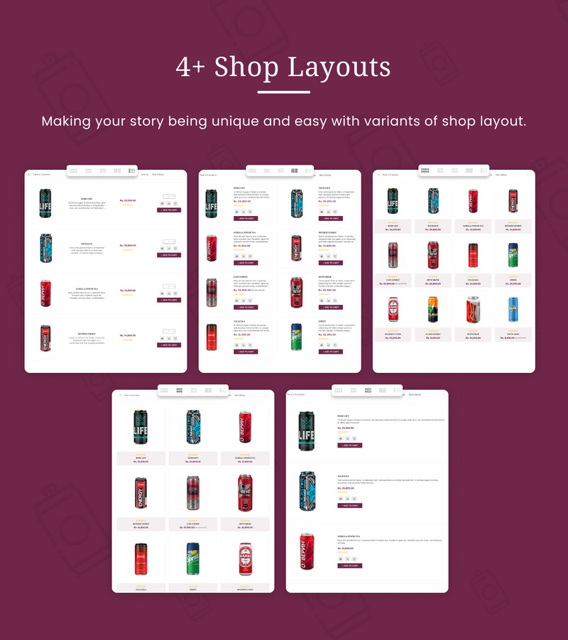 Vai a bere - Mega Drinks Shopify 2.0 Tema reattivo - Caratteristiche Immagine 11