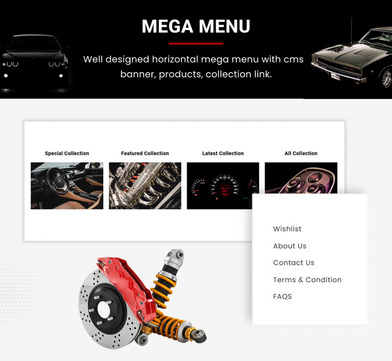High Parts - Mega Parts Super Store Shopify 2.0 Premium responzivní téma - Features Image 7