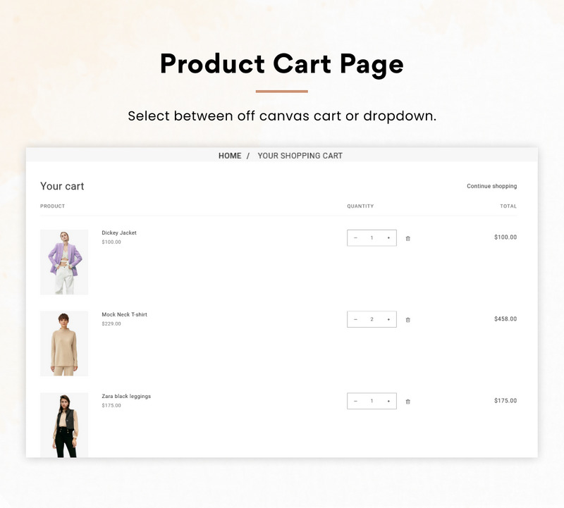 Noura Mega Fashion–Clothes Style Shopify 2.0 Premium Responsive Theme - Features Image 12