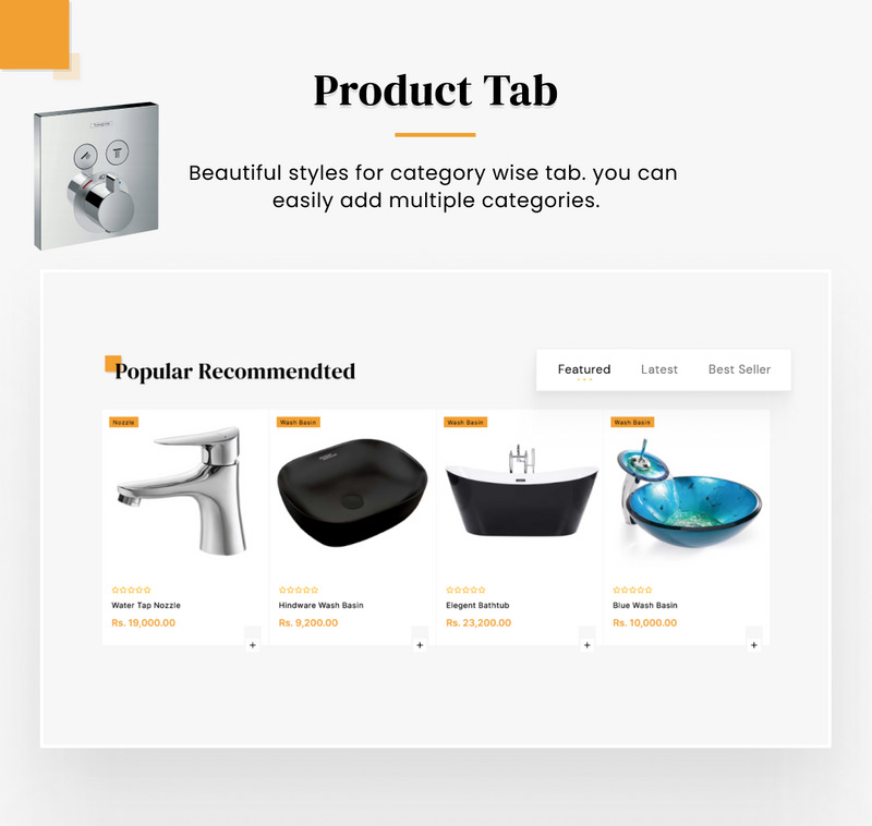 Bath Pods Store - Schlafzimmer Holz Shopify 2.0 Responsive Theme - Eigenschaften Bild 8