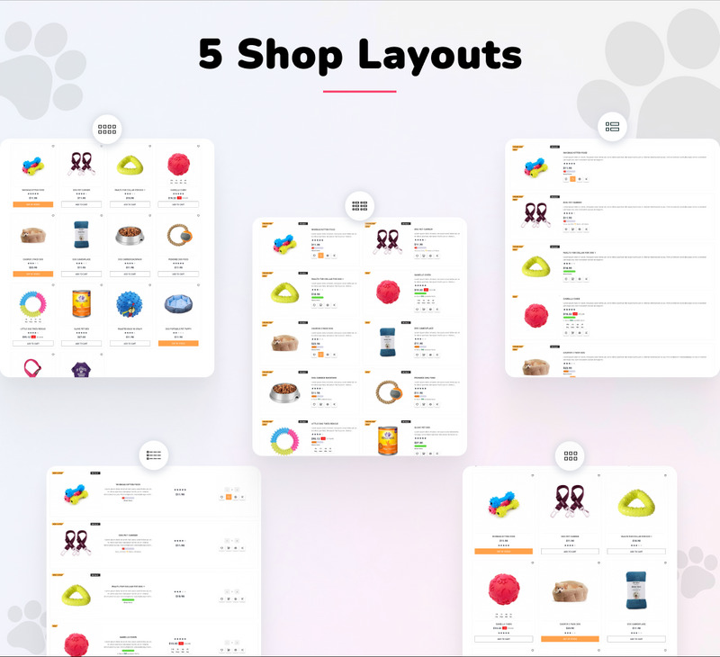 Oh My Dog - Animals Shop - Pets Care PrestaShop Responsive Mega Template - Features Image 12