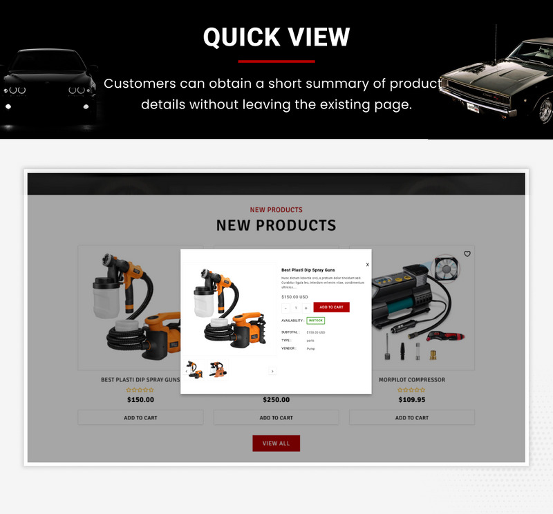 High Parts - Mega Parts Super Store Shopify 2.0 Premium responzivní téma - Features Image 10