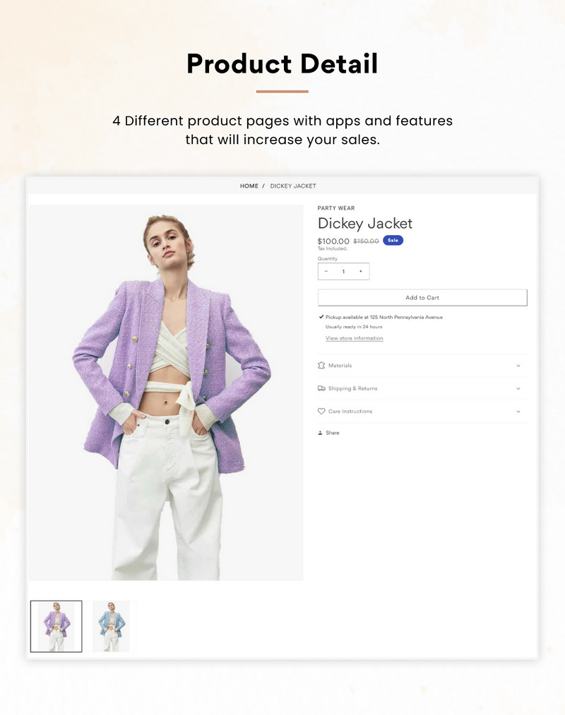 Noura Mega Fashion–Clothes Style Shopify 2.0 Premium Responsive Theme - Features Image 9