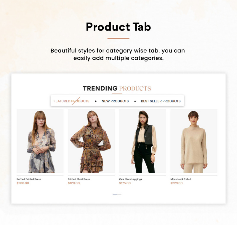 Noura Mega Fashion–Clothes Style Shopify 2.0 Premium Responsive Theme - Features Image 8
