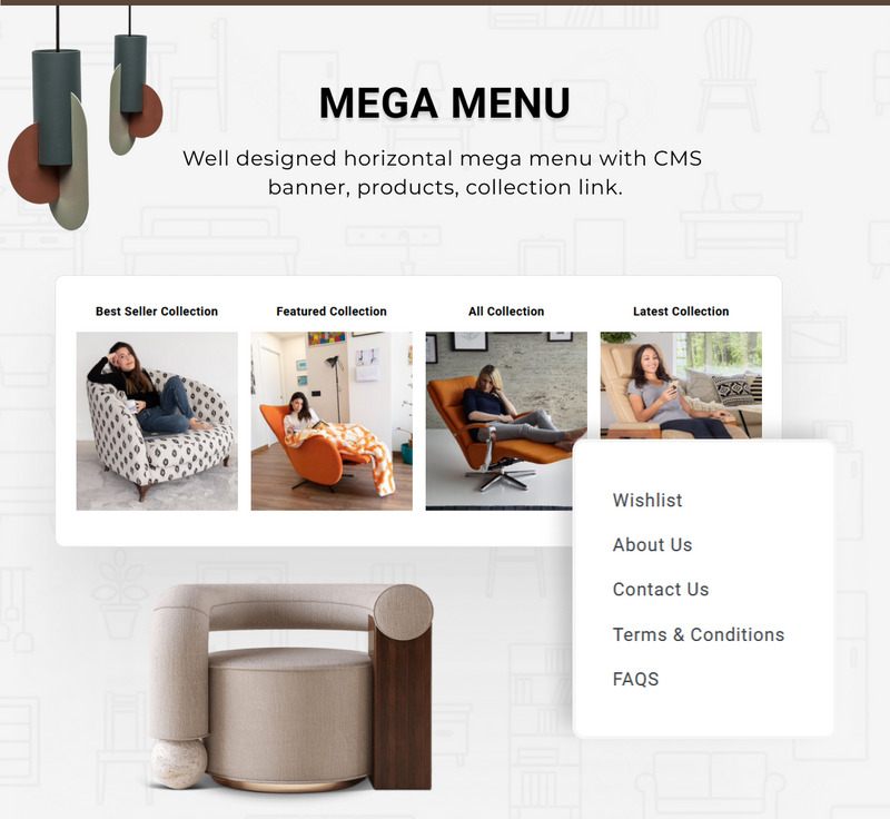 Sit Stay - Mega Furniture Shopify 2.0 响应式主题
