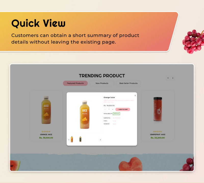 Boble Drink – Mega Dinks Shopify 2.0 Premium Responsive Theme - Features Image 9