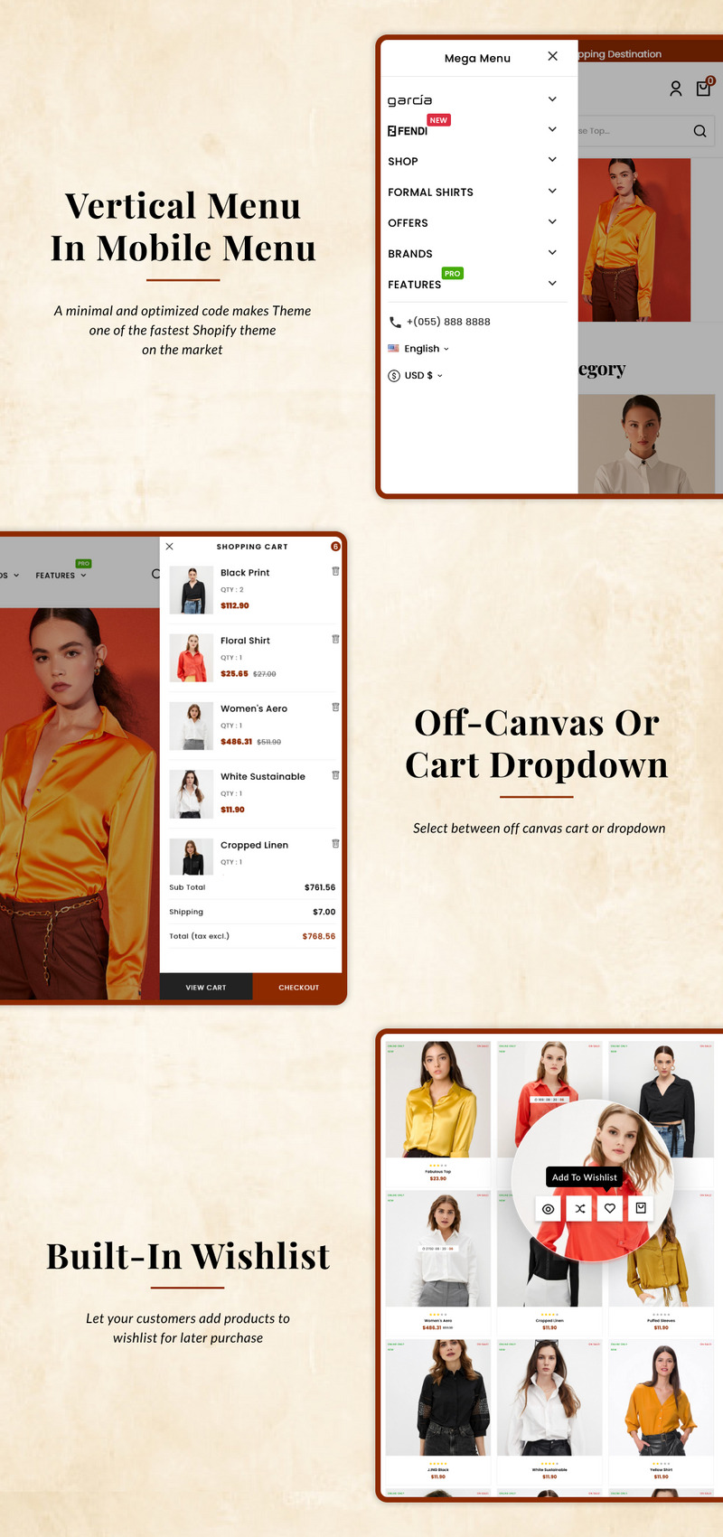 Laforme Mega Moda, Odzież Obuwie, Styl obuwia Sklep Prestashop - Obraz funkcji 12