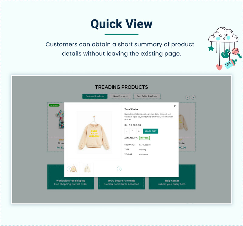 Krazy - Адаптивна тема Mega Cloth Shopify 2.0 - Features Image 10