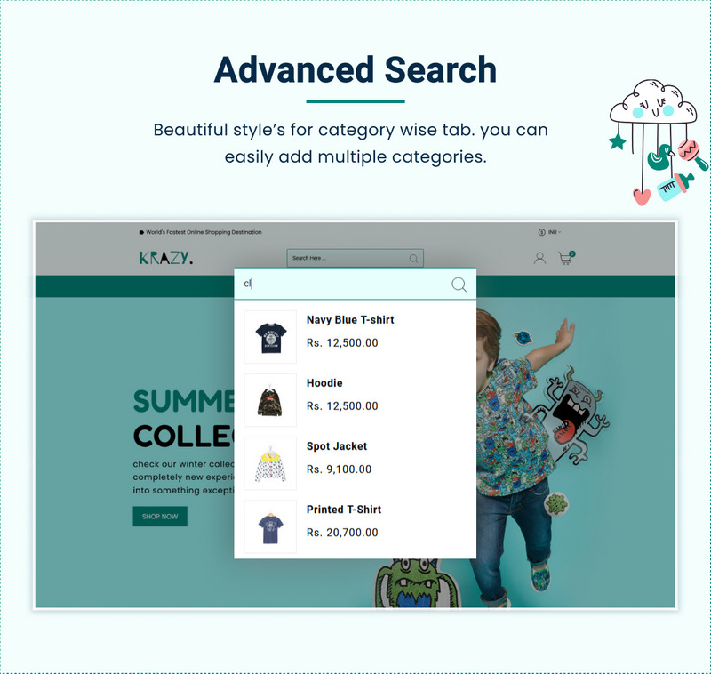Krazy - Адаптивна тема Mega Cloth Shopify 2.0 - Features Image 6
