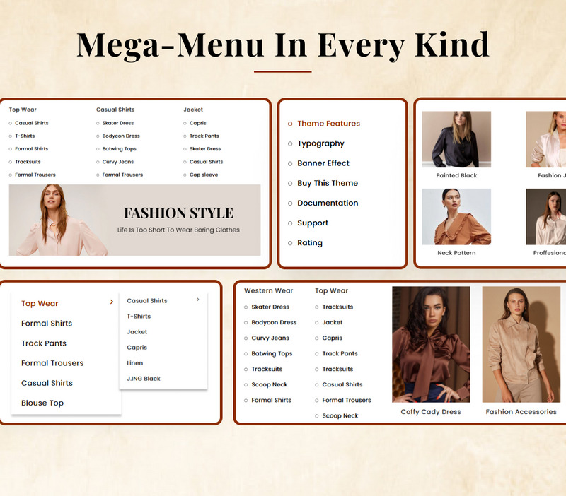 Laforme Mega Moda, Odzież Obuwie, Styl obuwia Sklep Prestashop - Obraz funkcji 8