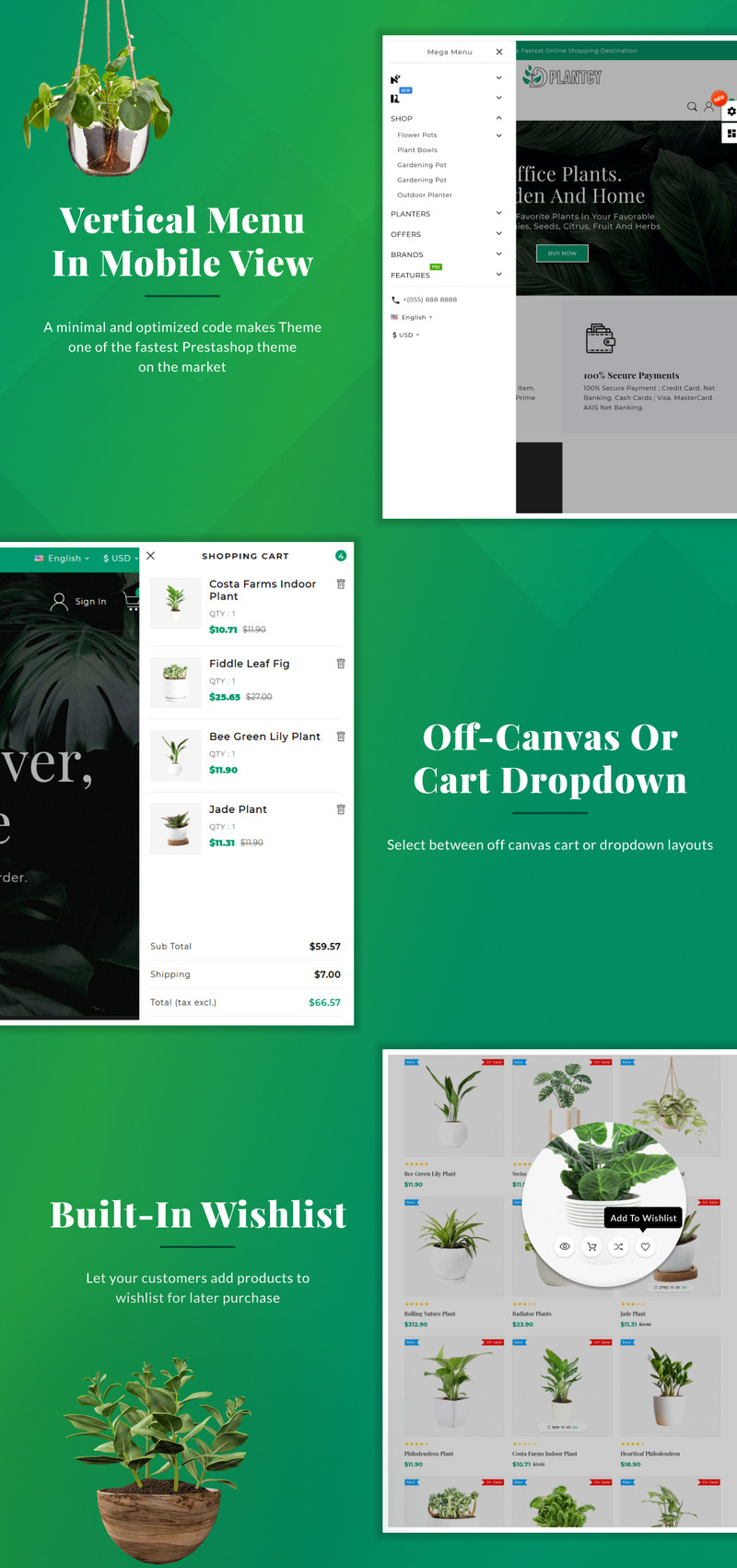 D Plantcy Mega Garden Plants Super Prestashop 1.7 Store - Features Image 12