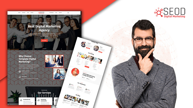 Jumboo-Seod Digital Agency WordPress Theme - Features Image 1