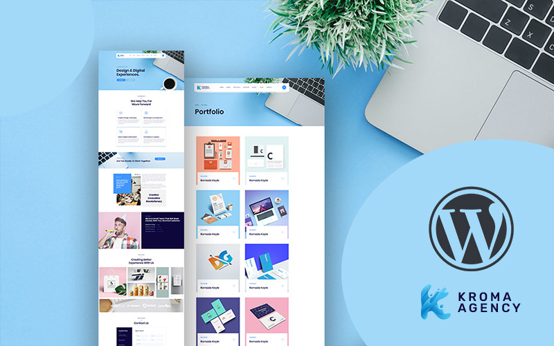 Kroma | Creative Multipurpose WordPress Theme - Features Image 1