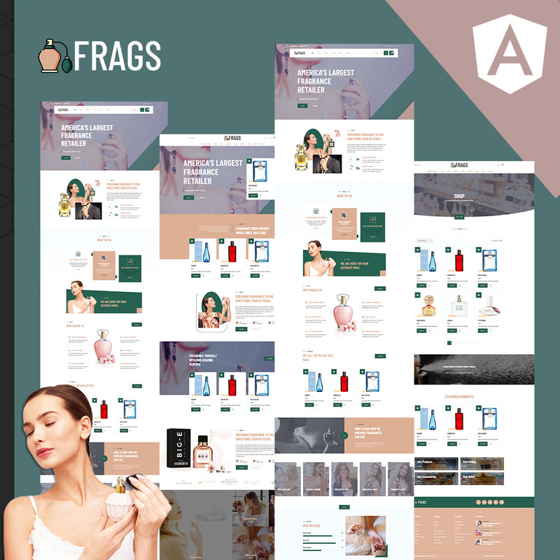 Fragz | Perfume and Cosmetics Store Angular Template - Features Image 1