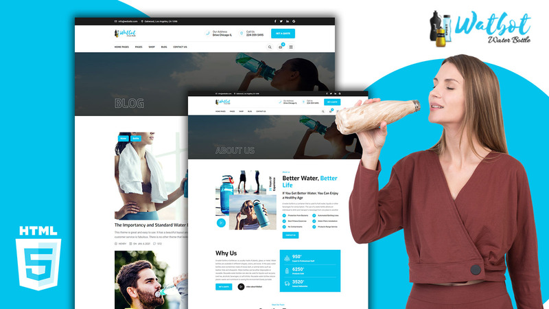 Modelo HTML5 da Watbot Product Display Store - Features Image 1