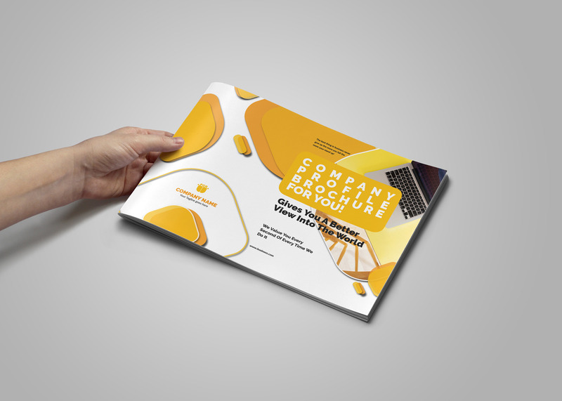 Landscape Brochure - Corporate Identity Template #02 - Features Image 8