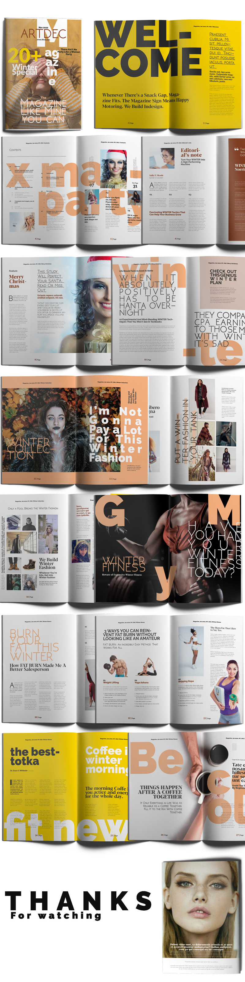 Lifestyle Magazine Template#3 - Features Image 1