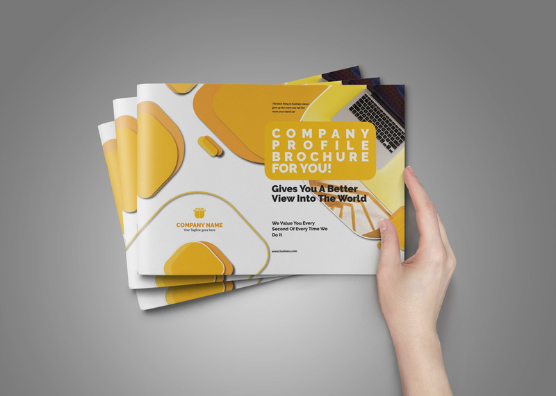 Landscape Brochure - Corporate Identity Template #02 - Features Image 3