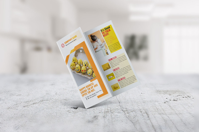 Trifold Brochure - Corporate Identity Template #07 - Features Image 2