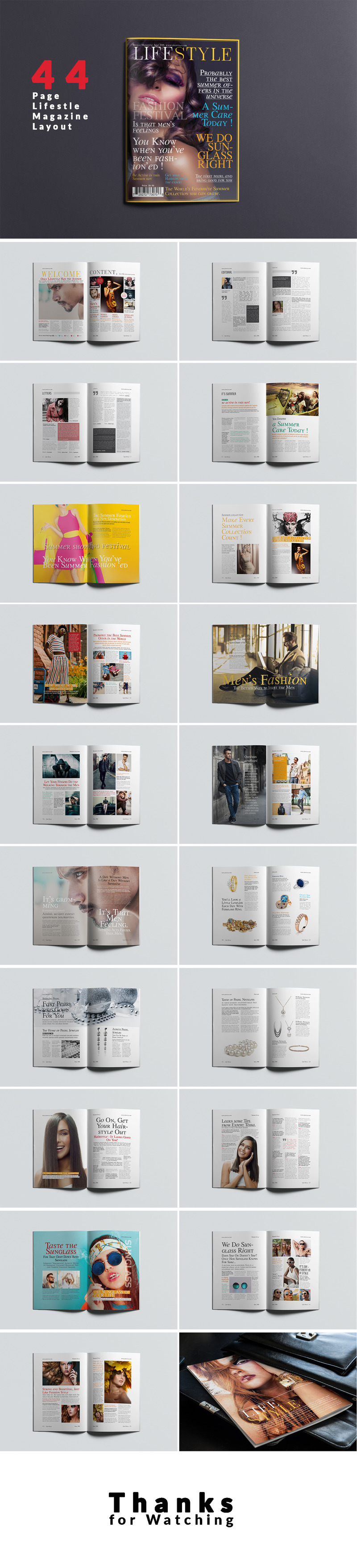 Lifestyle Magazine Template#04 - Features Image 1