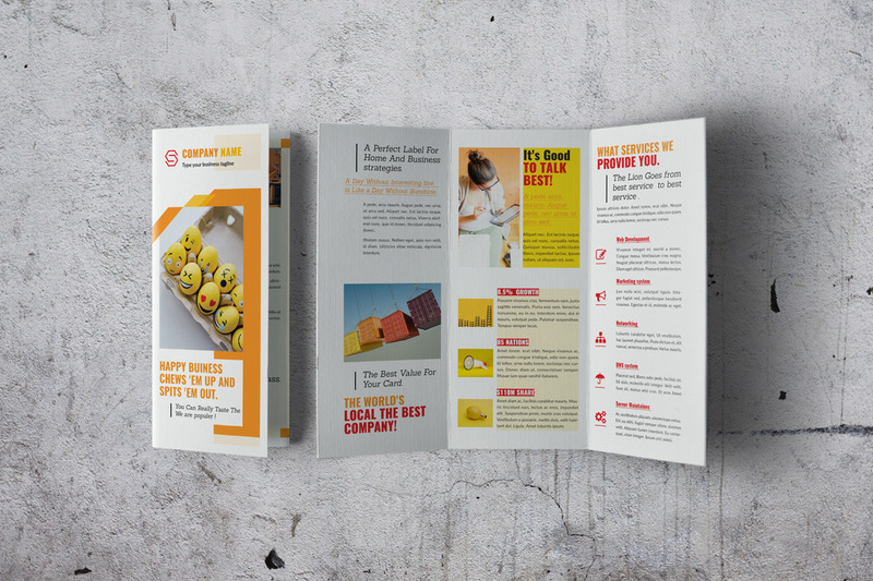 Trifold Brochure - Corporate Identity Template #07 - Features Image 5