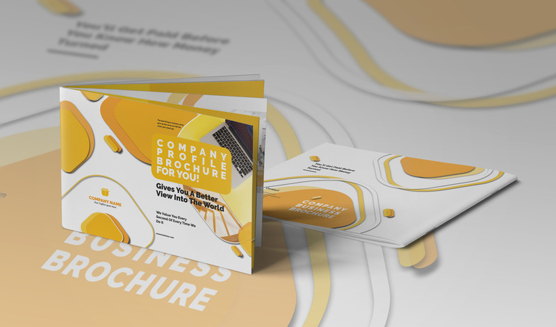 Landscape Brochure - Corporate Identity Template #02 - Features Image 2