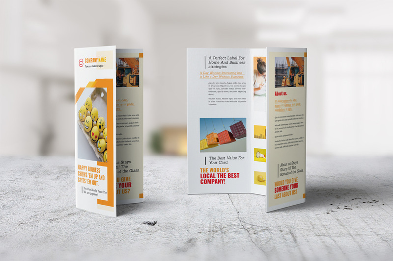 Trifold Brochure - Corporate Identity Template #07 - Features Image 3