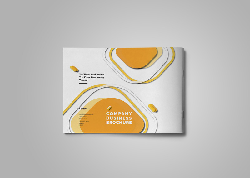 Landscape Brochure - Corporate Identity Template #02 - Features Image 11