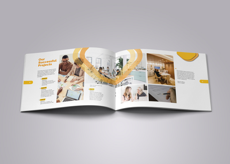 Landscape Brochure - Corporate Identity Template #02 - Features Image 7