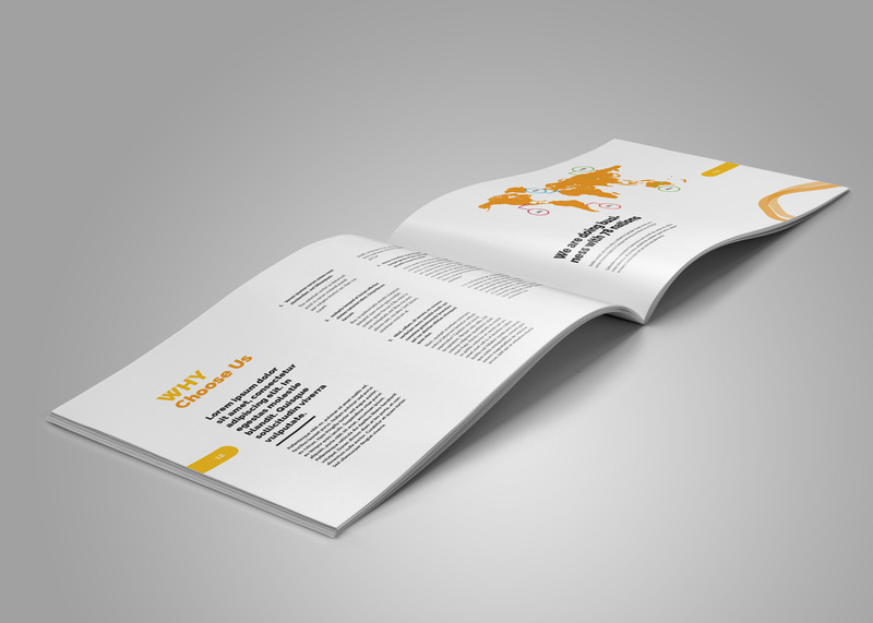 Landscape Brochure - Corporate Identity Template #02 - Features Image 10