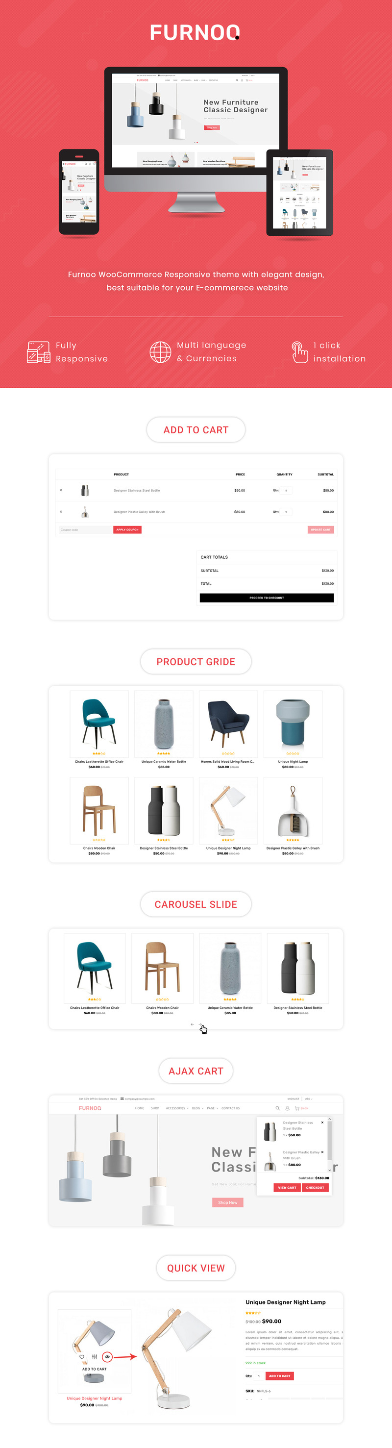 Furnoo - Online Fashion WooCommarce Theme - Features Image 1