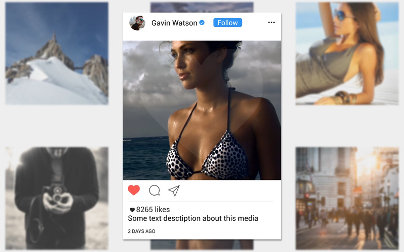 Modelli After Effects promozionali Instagram - Caratteristiche Immagine 3