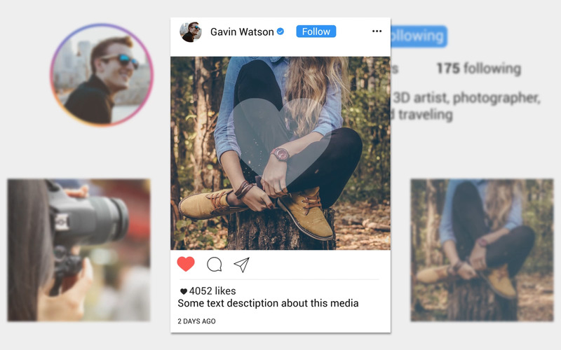 Modelli After Effects promozionali Instagram - Caratteristiche Immagine 2