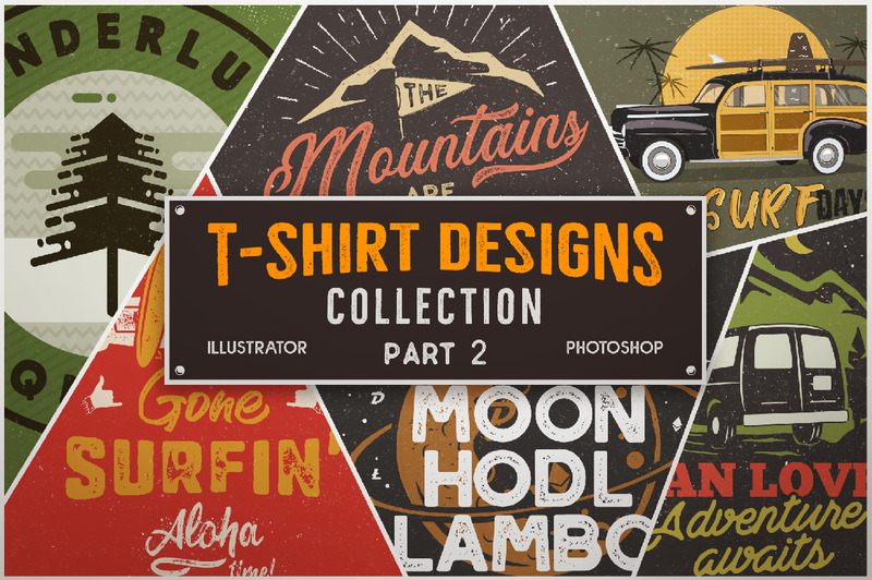 Vintage s Bundle SVG Retro Collection. Part 2 T-shirt Design - Features Image 1