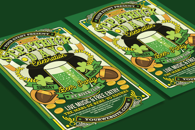 St Patricks Day Beer Party szórólap - Features Image 3