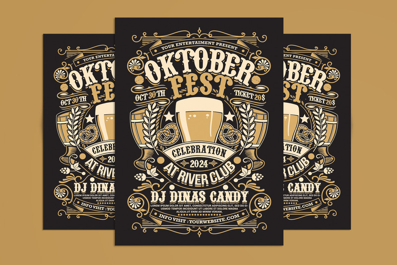 Modèle d'affiche pour l'événement Oktoberfest - Caractéristiques de l’image 1