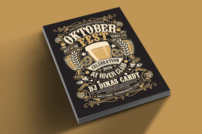 Modèle d'affiche pour l'événement Oktoberfest - Caractéristiques de l’image 2