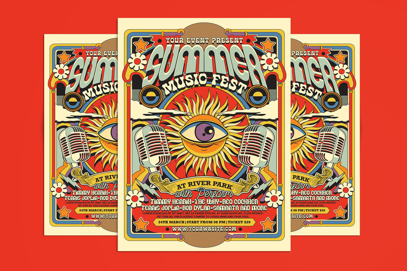 Retro Psychedelic Summer Music Festival - Features Image 1