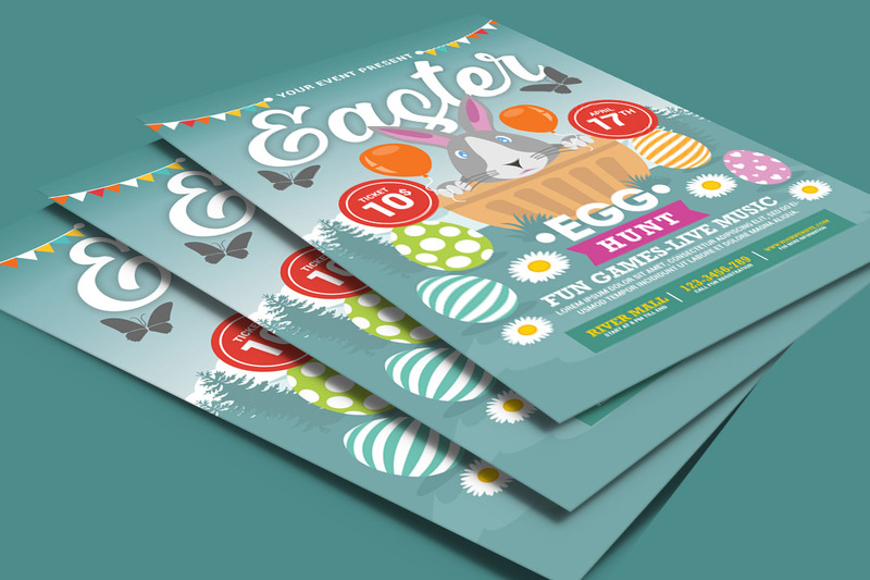 Easter Egg Hunt Flyer Template - Features Image 4