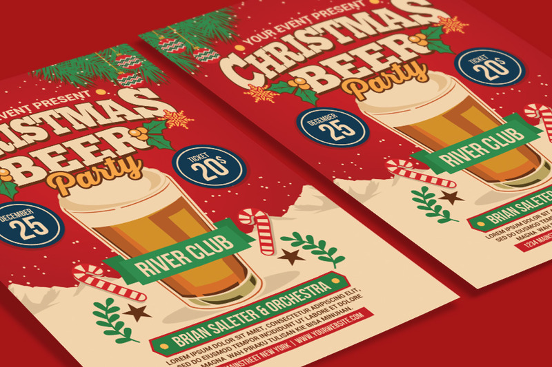 Dépliant Fête De La Bière De Noël - Caractéristiques de l’image 3