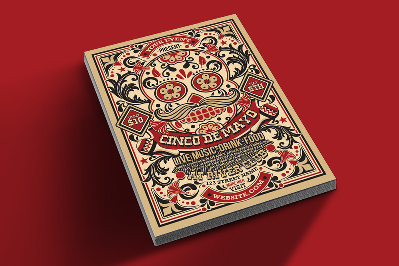 Modèle d'Affiche de flyer du festival de Cinco De Mayo - Caractéristiques de l’image 2