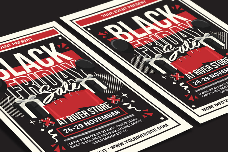 Black Friday Sale Flyer Template - Features Image 3