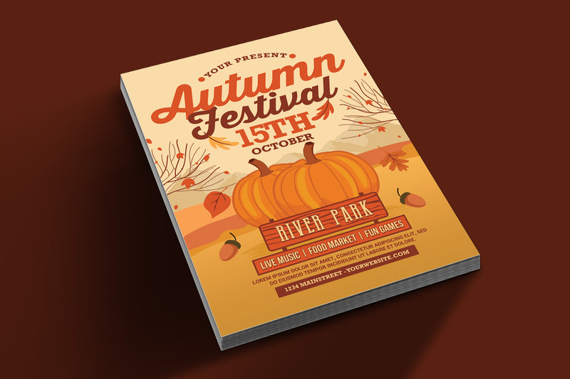 Dépliant du festival d'automne d'automne - Caractéristiques de l’image 2