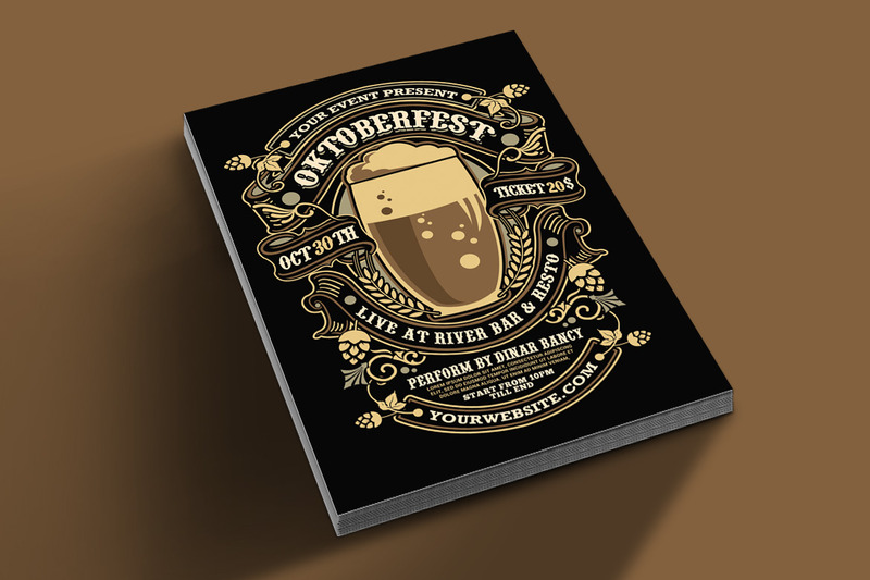 Dépliant d'événement de la journée de l'Oktoberfest - Caractéristiques de l’image 2