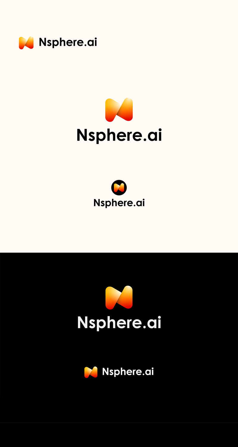 Creative Gradient Letter N Logo Template - Features Image 1