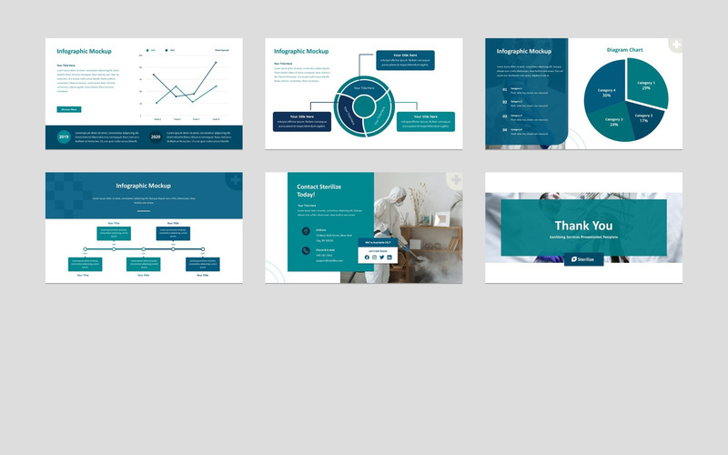 Sterilizza - Modello di presentazione di Presentazioni Google per i servizi di sanificazione - Caratteristiche Immagine 4
