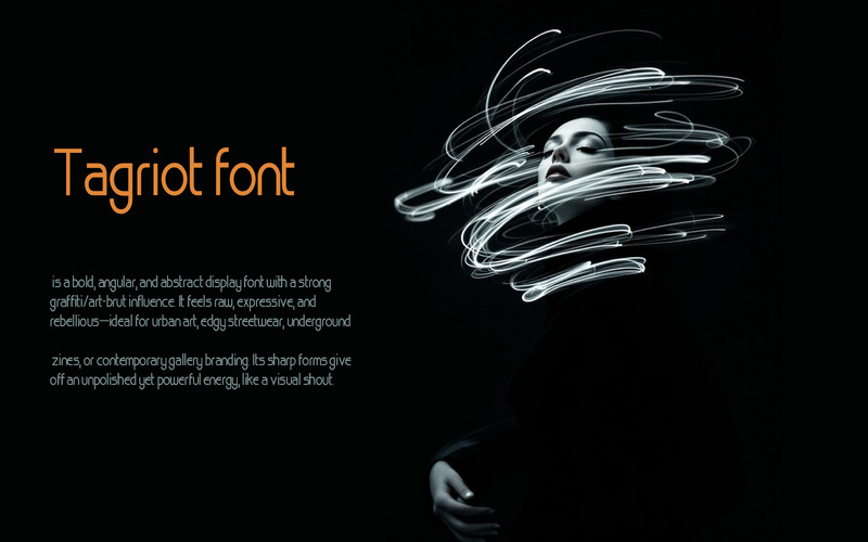 Tagriot font-Normal-083-25 - Features Image 1