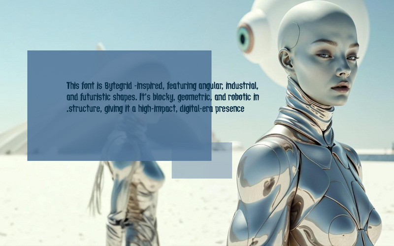 Bytegrid font-Regular-076-25 - Features Image 1